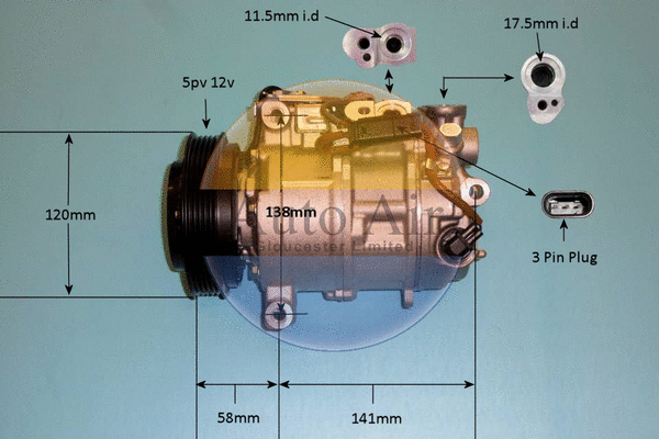 Compressor, air conditioning (14-5973P)