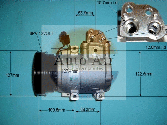 Compressor, air conditioning (14-9704)