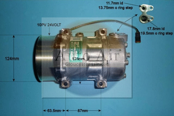 Compressor, air conditioning (14-0058)