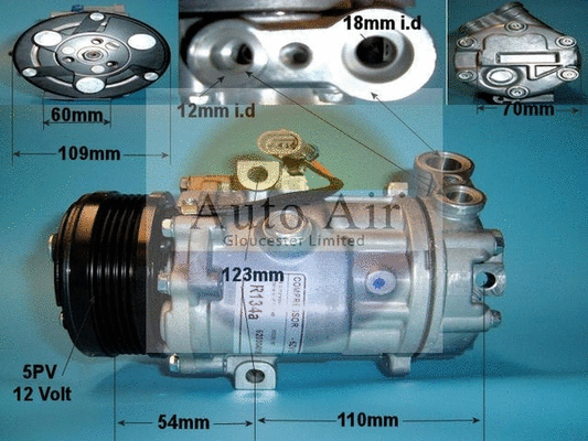 Compressor, air conditioning (14-9705R)
