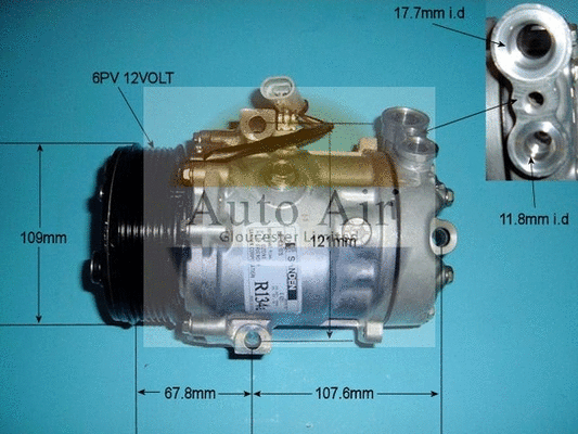 Compressor, air conditioning (14-4397)