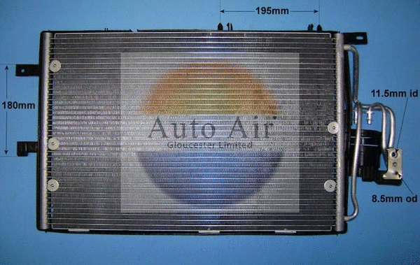 Condenser, air conditioning (16-6211A)