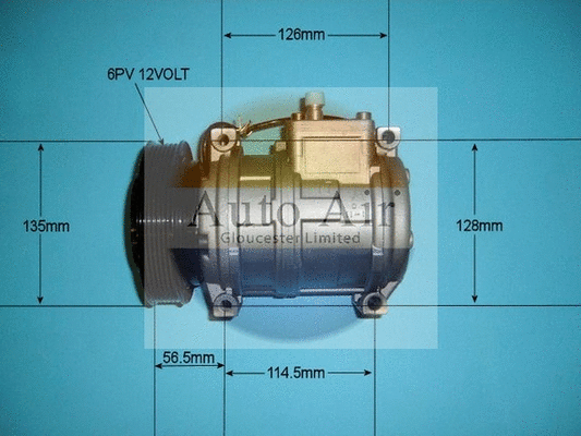 Compressor, air conditioning (14-3040)