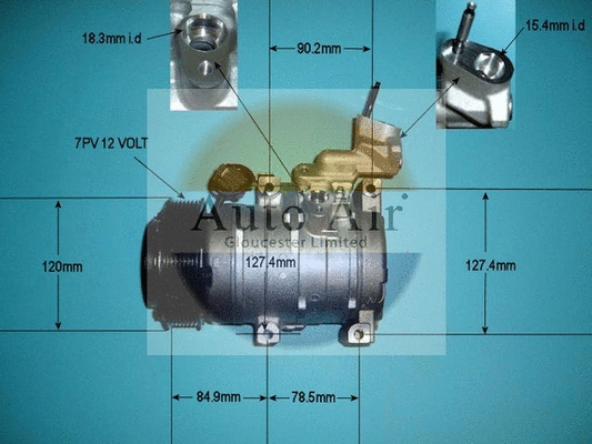 Compressor, air conditioning (14-6210)