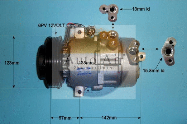Compressor, air conditioning (14-2061)