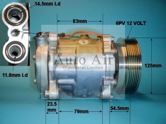 Compressor, air conditioning (14-1121)