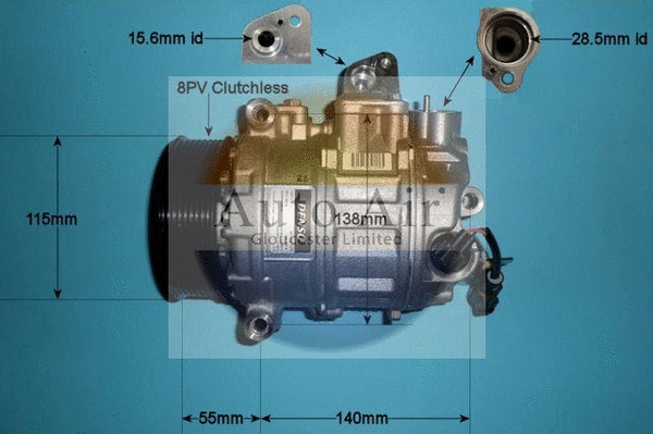 Compressor, air conditioning (14-2081)