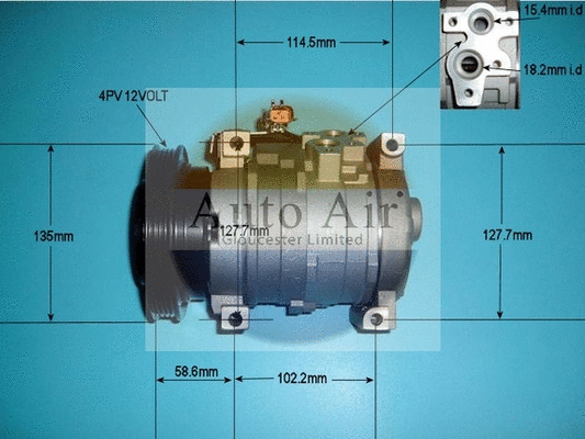 Compressor, air conditioning (14-7499P)