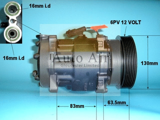 Compressor, air conditioning (14-1011R)