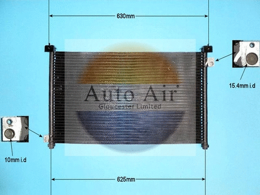 Condenser, air conditioning (16-1147)