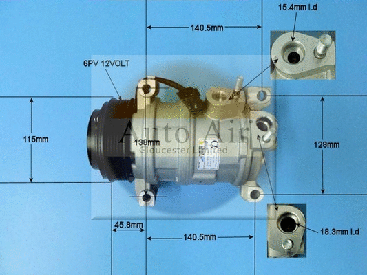 Compressor, air conditioning (14-1266P)