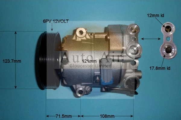 Compressor, air conditioning (14-1015P)