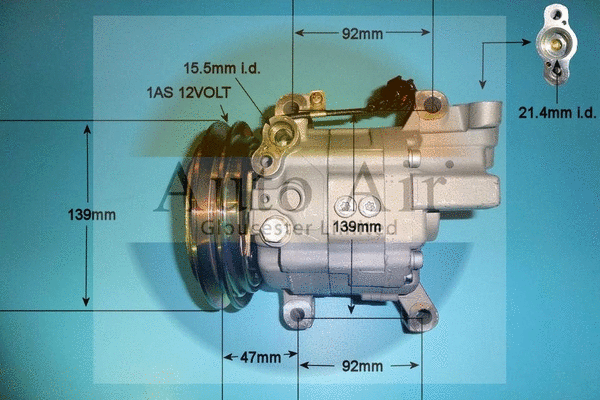 Compressor, air conditioning (14-1043P)