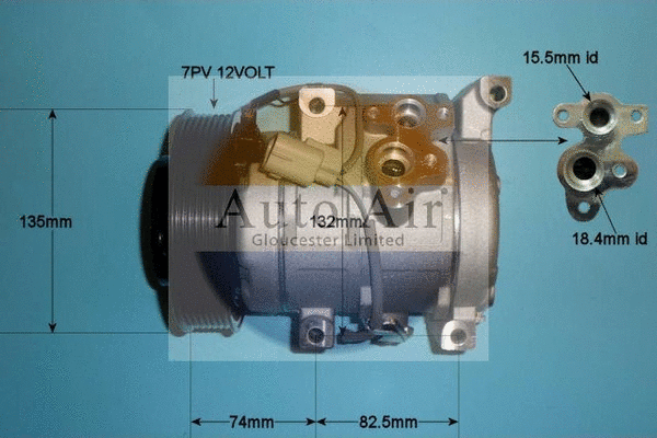 Compressor, air conditioning (14-4805P)