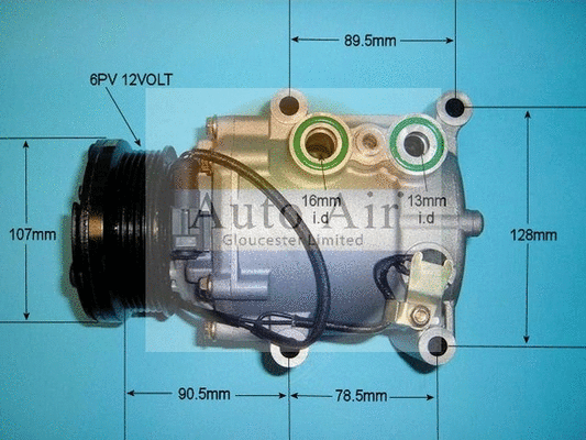 Compressor, air conditioning (14-9715)