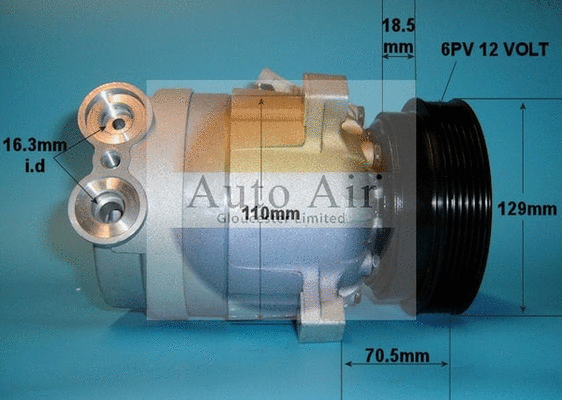 Compressor, air conditioning (14-0223)