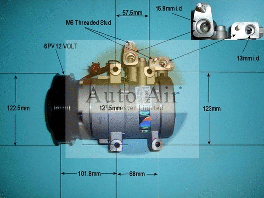 Compressor, air conditioning (14-1026P)