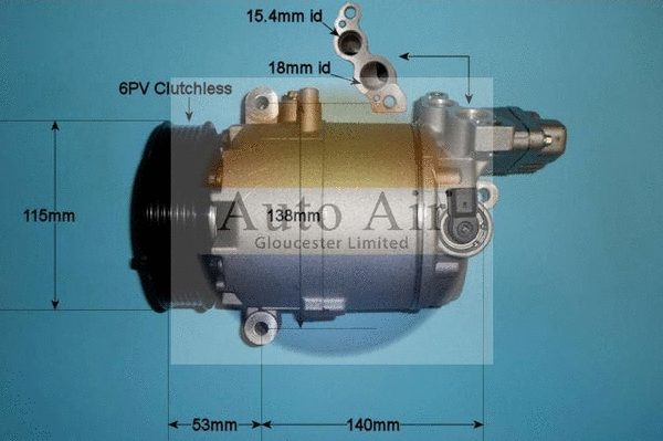 Compressor, air conditioning (14-0036P)