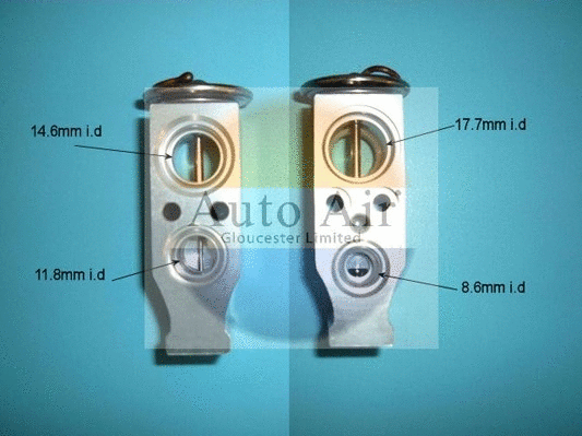 Expansion Valve, air conditioning (22-8811)