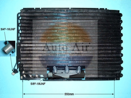 Condenser, air conditioning (16-6546)