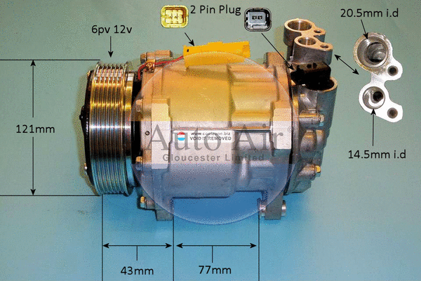 Compressor, air conditioning (14-1314R)