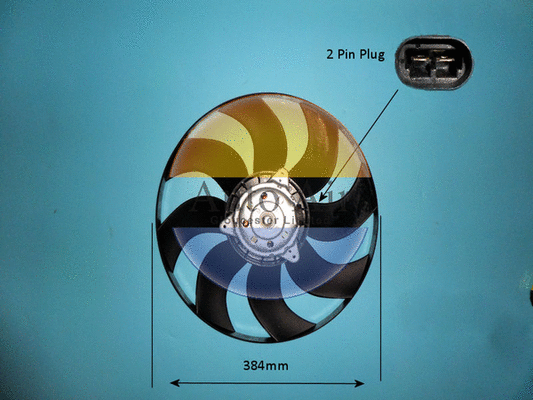 Electric Motor, radiator fan (05-1286)