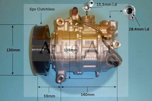 Compressor, air conditioning (14-1283)