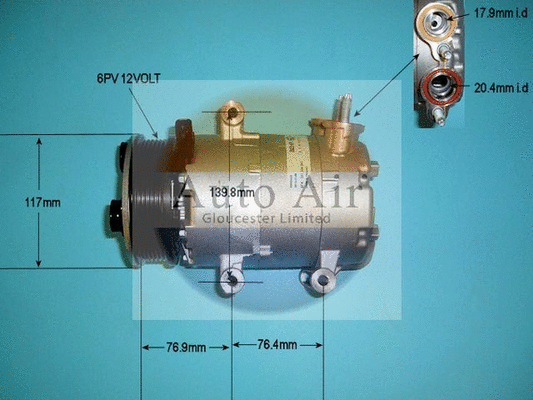 Compressor, air conditioning (14-0232)