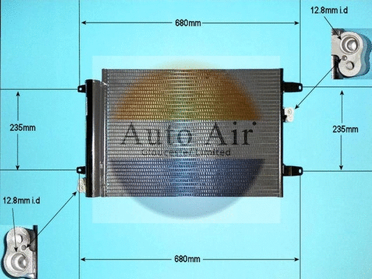 Condenser, air conditioning (16-1133)
