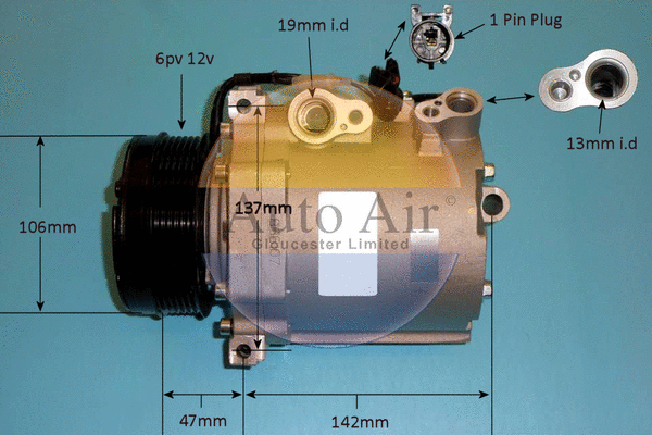 Compressor, air conditioning (14-1766P)