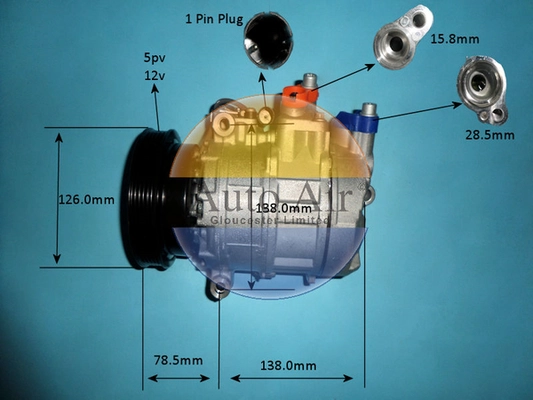 Compressor, air conditioning (14-1112p)