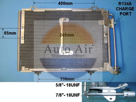 Condenser, air conditioning (16-6581)