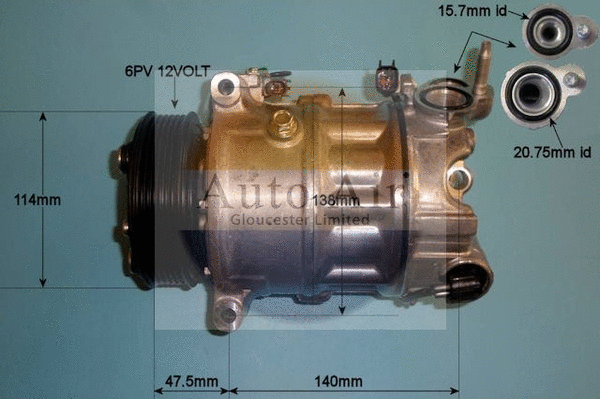 Compressor, air conditioning (14-2067P)