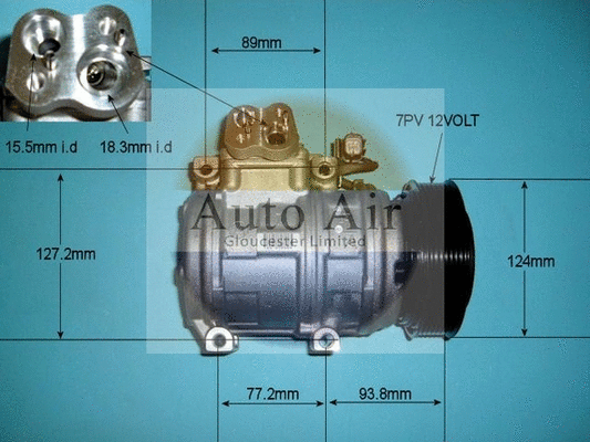 Compressor, air conditioning (14-0257)