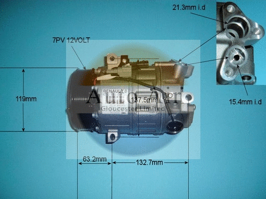 Compressor, air conditioning (14-9734)