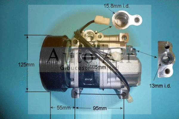 Compressor, air conditioning (14-1140P)