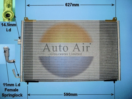 Condenser, air conditioning (16-1246)