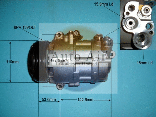 Compressor, air conditioning (14-1145R)
