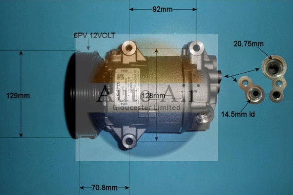 Compressor, air conditioning (14-1111)