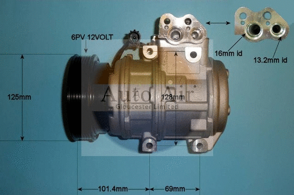 Compressor, air conditioning (14-9726P)
