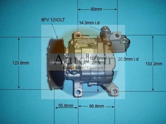 Compressor, air conditioning (14-1439R)