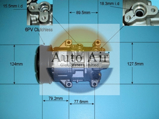 Compressor, air conditioning (14-5343R)