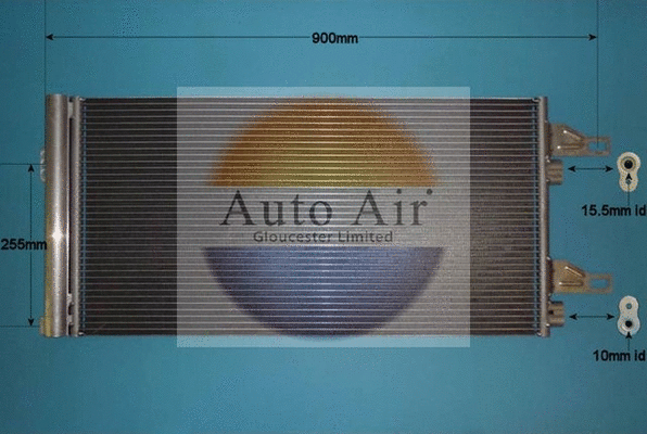 Condenser, air conditioning (16-9802)