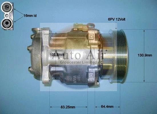 Compressor, air conditioning (14-3518)
