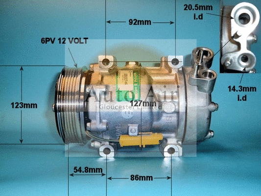 Compressor, air conditioning (14-1248)