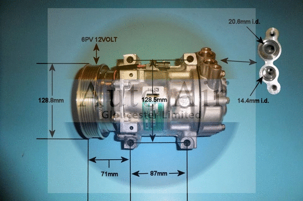 Compressor, air conditioning (14-1833)