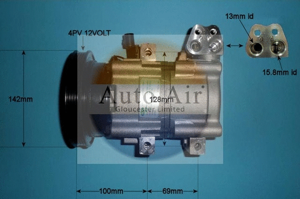 Compressor, air conditioning (14-0170)
