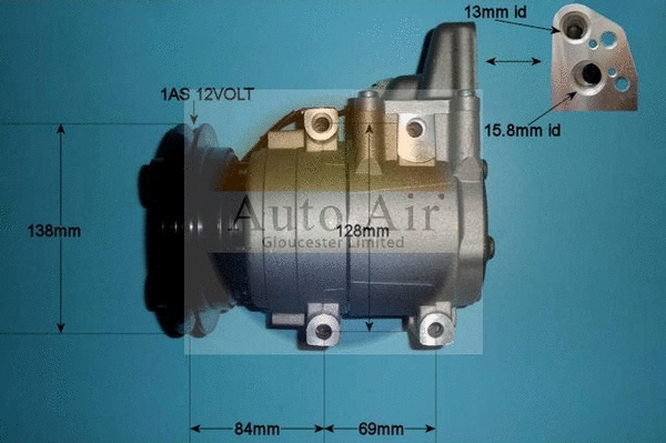 Compressor, air conditioning (14-0126P)
