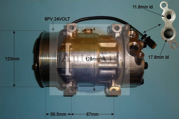 Compressor, air conditioning (14-7980)