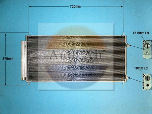 Condenser, air conditioning (16-8694)